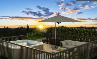 EXKLUSIVES PENTHOUSE | AN DER ALTEN DONAU | LUXUS AUF 5 ZIMMER | 2 BÄDER | DACHTERRASSE