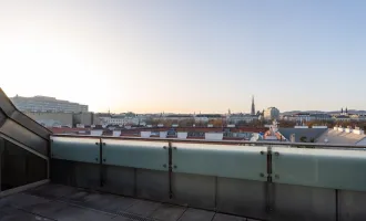 *Luxuriöser DG-Wohntraum beim Stadtpark mit Blick auf den Stephansdom & Kahlenberg*