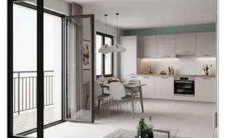 Erstbezug, provisionsfrei: Kompakte Wohnung mit Balkon mit 1 SZ: Top 8 im 2.OG herrliches Wohngefühl! (BT III)