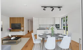 Exklusive 4-Zimmer Familienwohnung mit Garten und Terrasse in Hard