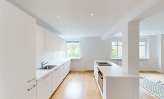 Exklusiv sanierte 4-Zimmer-Wohnung mit 2 Bädern in absoluter Ruhelage