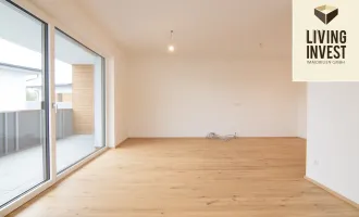 Erstbezug zur Miete! 3-Zimmer-Wohnung mit Loggia & Garten in Wilhering/Pasching/Leonding - TOP C02
