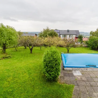 Großzügig Wohnen in traumhafter Lage | Einfamilienhaus in Saaß/Garsten mit Pool, großem Garten, Doppelgarage uvm. - Bild 3