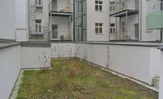 SMART CITY LIVING – Coole Wohnung mit Dachterrasse und eigenem Garten, Top Öffi-Anbindung