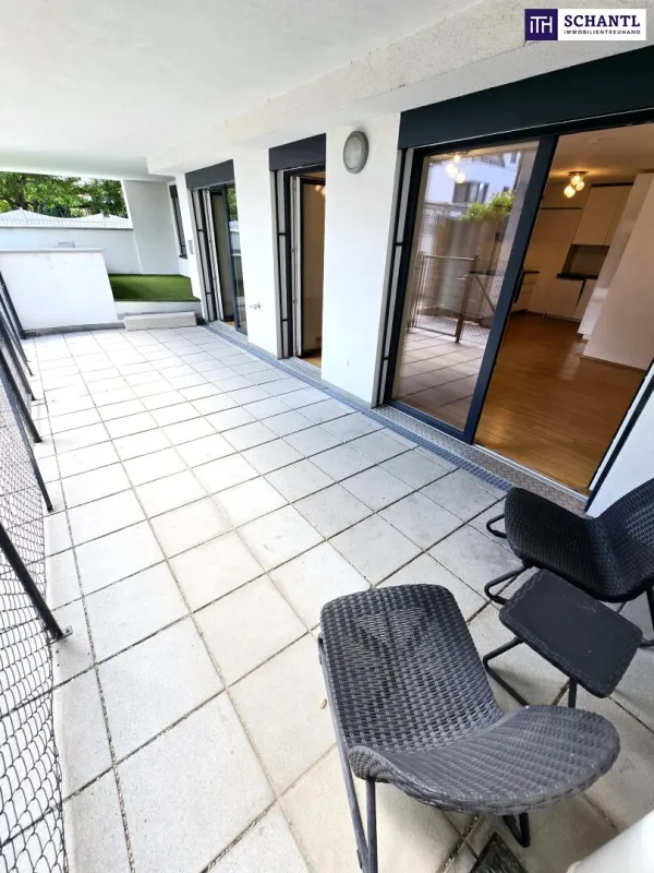 Ihre Wohlfühl-Oase in Best- und Ruhelage! Donauzentrum und Alte Donau um´s Eck! 3 ruhige Zimmer in Hoflage + Terrasse + Ideale öffentliche Anbindung! Jetzt zugreifen! - Bild 1