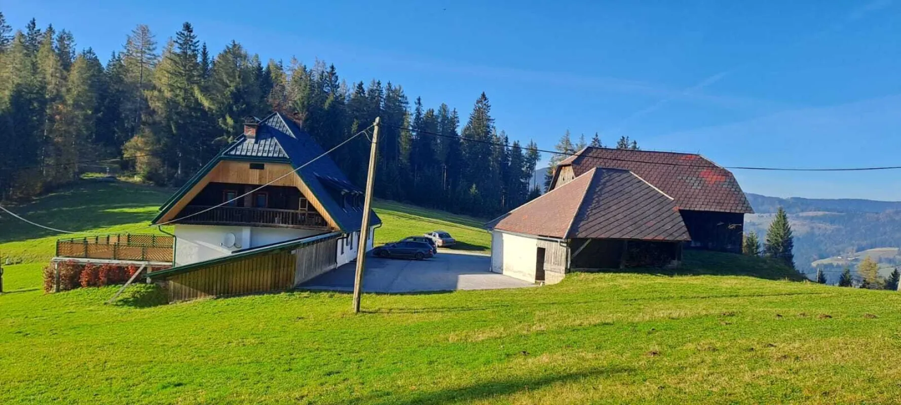 RÜCKZUGSORT AUF 1200 M SEEHÖHE- NATURIDYLLE MIT WEITBLICK UND VIEL PLATZ FÜR IHRE IDEEN! - Bild 1