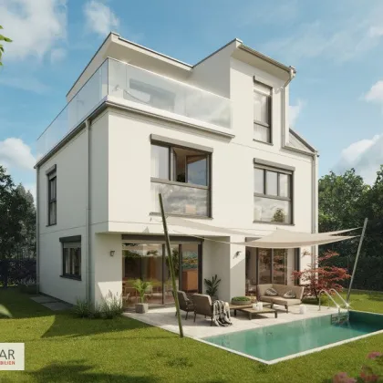 Moderne Eleganz: Erstbezugs-Einfamilienhaus mit Garten in 1220 Wien! - Bild 2