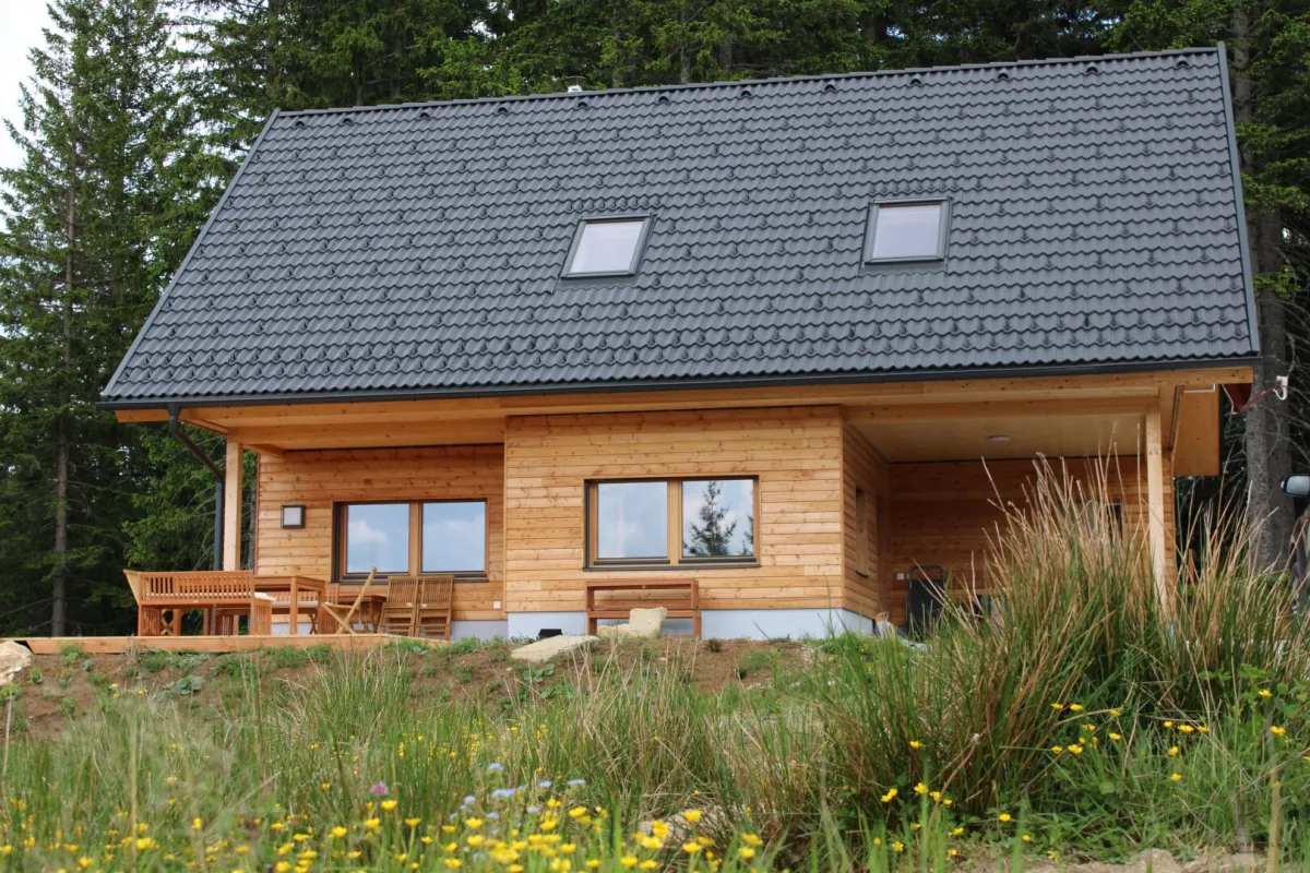 Wunderschönes Ferienhausprojekt in TOP-(AN)-Lage (Modriach) Haus C - Bild 1