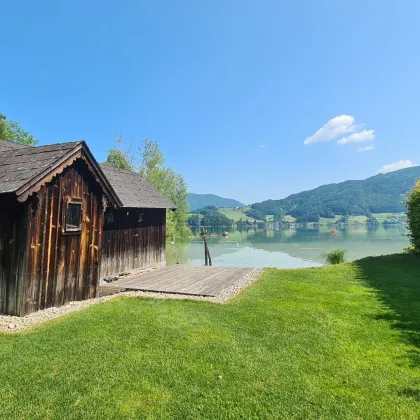 Sehr exklusives Haus mit Badegrund und Boje am Mondsee - Bild 2