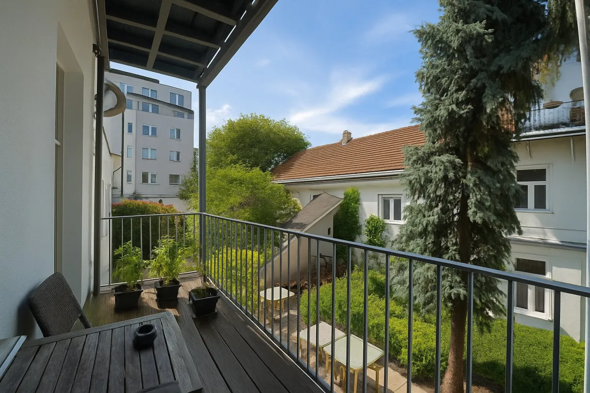GRÜNOASE mit Hofbalkon - 1 Zimmer - ca. 31m² NFL - Lift - Hofruhelage - Bild 1
