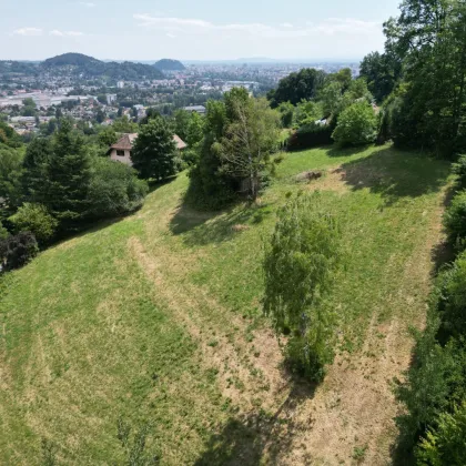 TRAUMHAFTER BAUGRUND Graz-St. Veit in absoluter Ruhelage! In einer Sackgasse gelegen und von der grünen Natur umgeben - SENSATIONELLER AUSBLICK! Jetzt anfragen und Details anfordern! - Bild 2