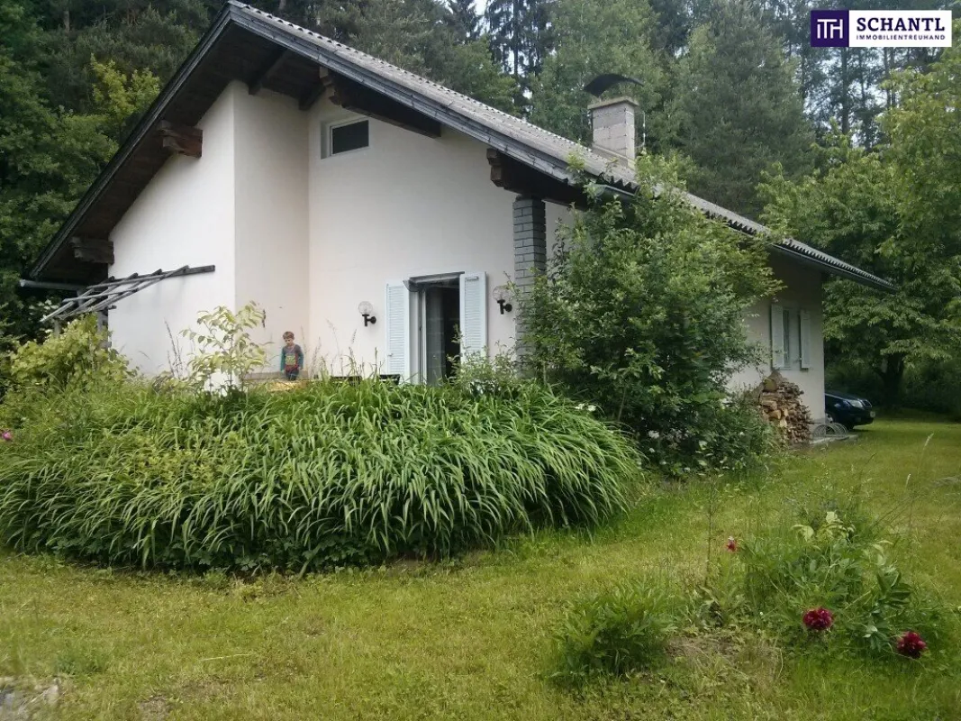 Sommerglück am Turnersee – Charmantes Ferienhaus „Emma“ in ruhiger Waldrandlage mit großem Garten & Ausbaupotenzial - Bild 1