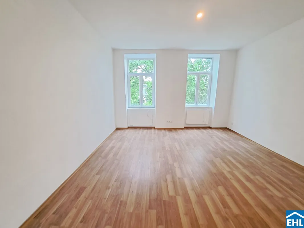 Innenhofruhelage: 2-Zimmer-Altbauwohnung in U-Bahn-Nähe - Bild 1