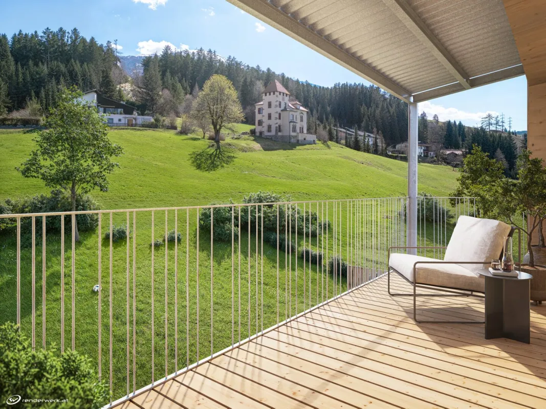 Exklusiv Wohnen "Am Park" in Aldrans mit herrlichem Blick übers Inntal - Bild 1