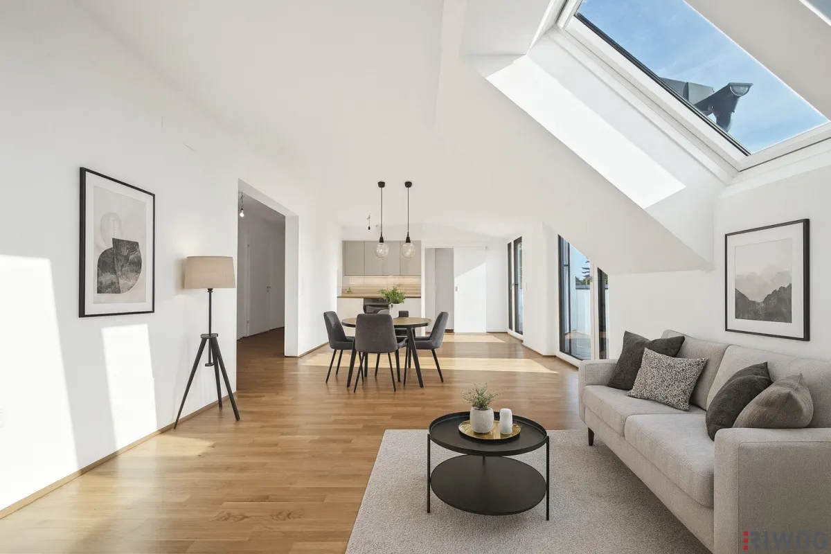 Erstbezug | Helle 3-Zimmer-Neubauwohnung mit hofseitigem Balkon | sofort bezugsbereit | Luftwärmepumpe | Wanne & Dusche - Bild 1