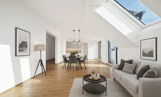 Erstbezug | Helle 3-Zimmer-Neubauwohnung mit hofseitigem Balkon | sofort bezugsbereit | Luftwärmepumpe | Wanne & Dusche