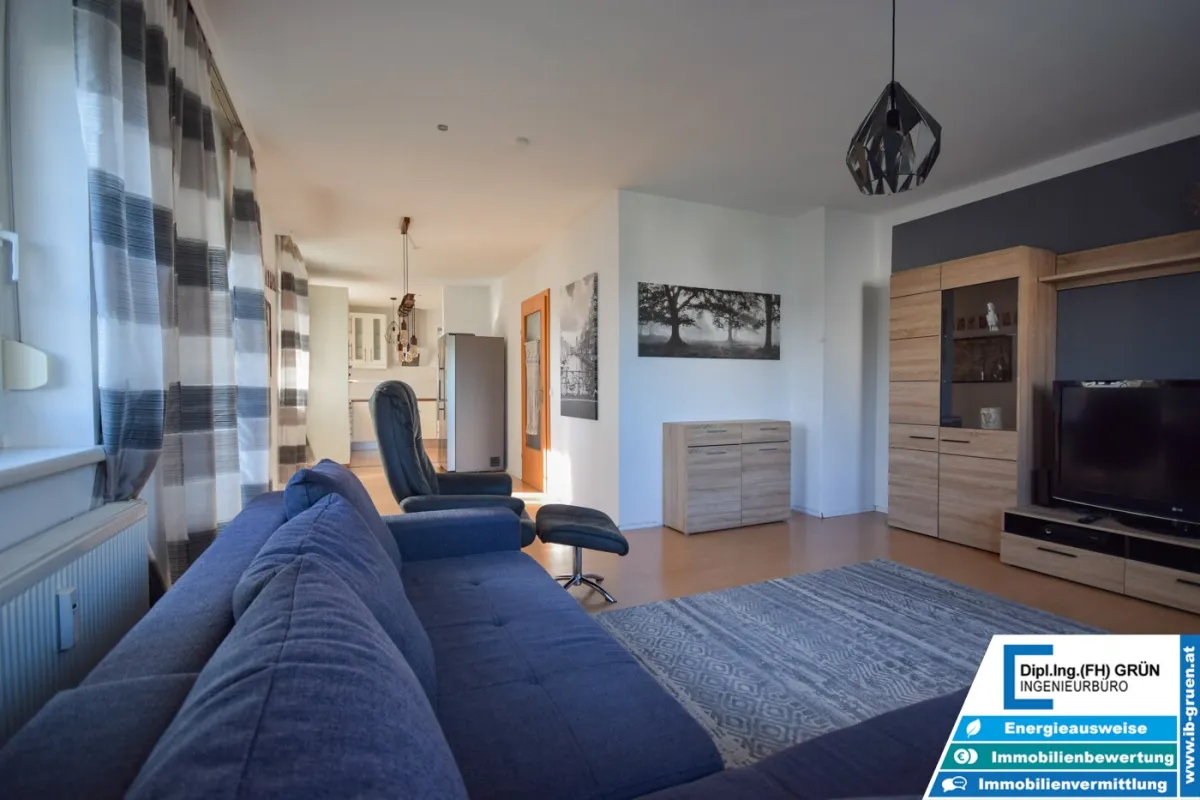 Familienfreundliche Wohnung in Buchkirchen – privater Garten & 2 Balkone - Bild 1