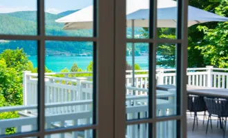 Wörthersee SEEBLICKVILLA mit- Outdoorpool - Seezugang & Boje in idyllischer Waldrandlage