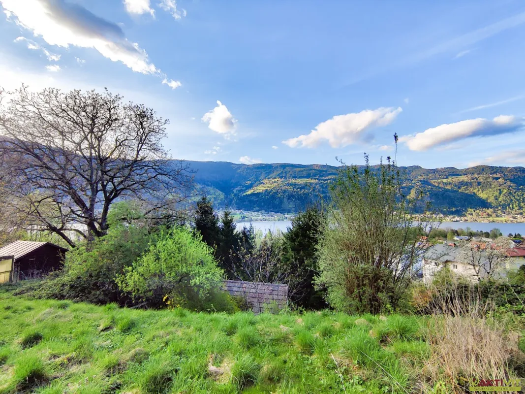 Kleingarten mit Seeblick auf den Ossiacher-See. - Nur 3 Stück verfügbar: Schnell anfragen! - Bild 1