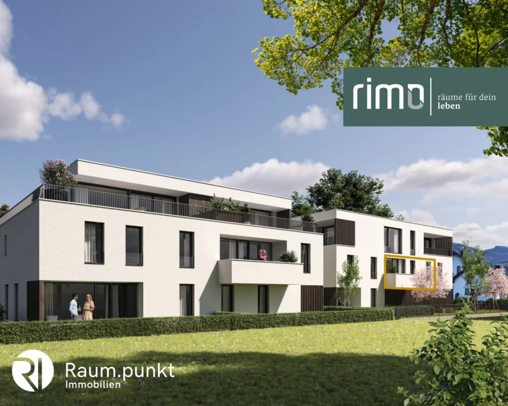 2-Zimmer-Terrassenwohnung in Altach - Ruhelage / Top A3 - Bild 1