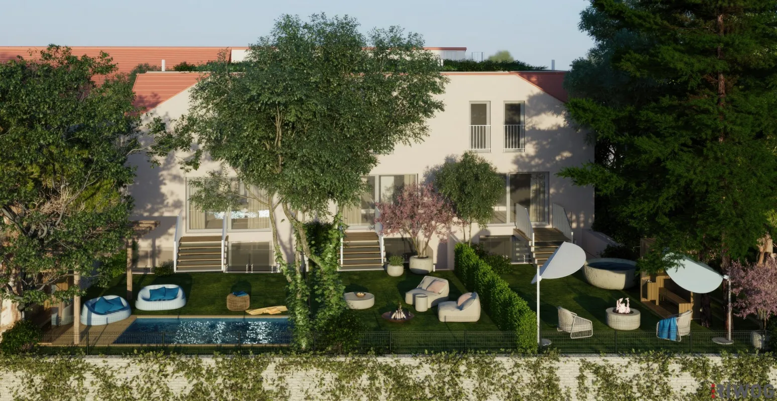 EXKLUSIVES TOWNHOUSE IM ZENTRUM AUF EIGENGRUND | Erstbezug | Nähe Stadtplatz | Sole-Wasser-Wärmepumpe | TG-Stellplatz - Bild 1