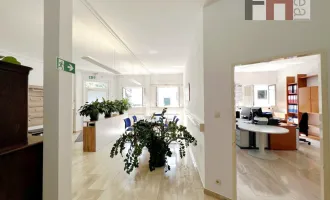 Geschäftslokal/Büro/Praxis auf 2 Ebenen, hohe Frequenzlage, gesamt 280m² + Parkplätze! Idealer Firmenstandort!