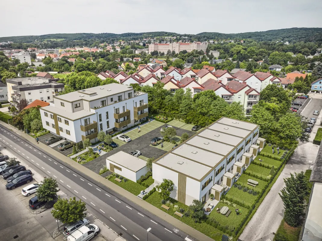 Attraktives Reihenhaus in ruhiger Lage in Eisenstadt – Fertigstellung ab 2026 - Bild 1