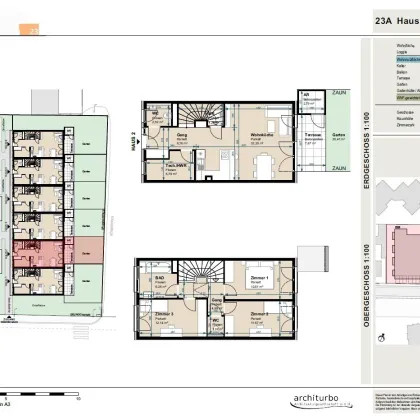 Attraktives Reihenhaus in ruhiger Lage in Eisenstadt – Fertigstellung ab 2026 - Bild 3