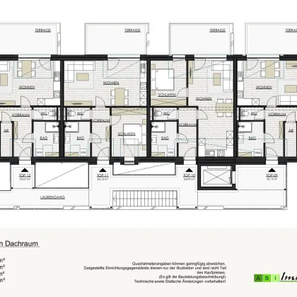 GRÜNE ALLEE GALLNEUKIRCHEN - 2 und 3-Zimmer Wohnungen, 55-70m² NEUBAU ERSTBEZUG - Bild 3