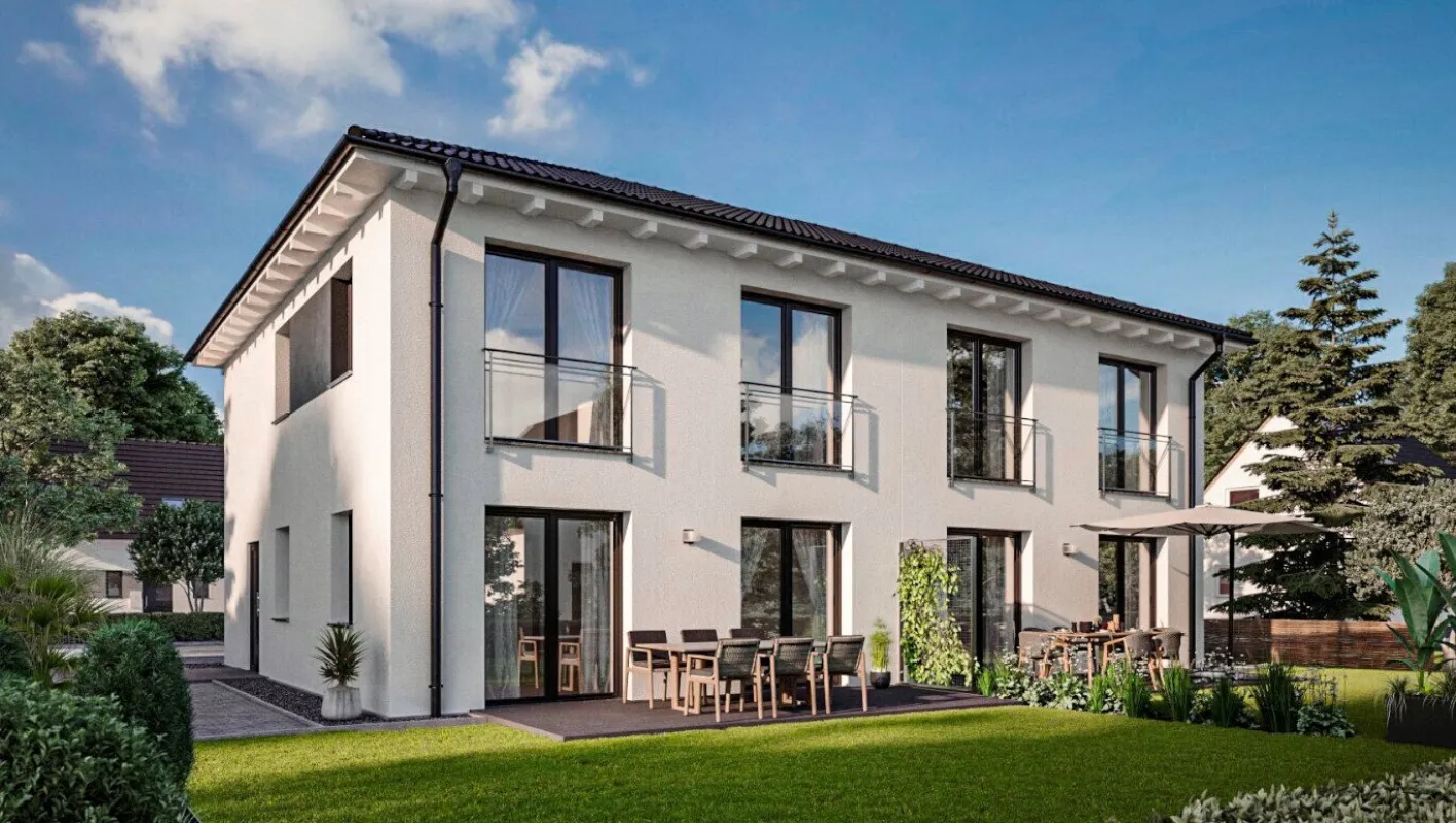 Neubau Doppelhaushälfte in massiver Bauweise in Zirl - Bild 1