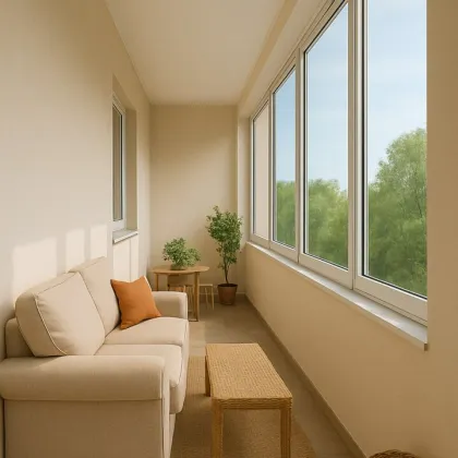 Renovierungsbedürftige 2-Zimmer Wohnung mit sonniger Loggia - Bild 3