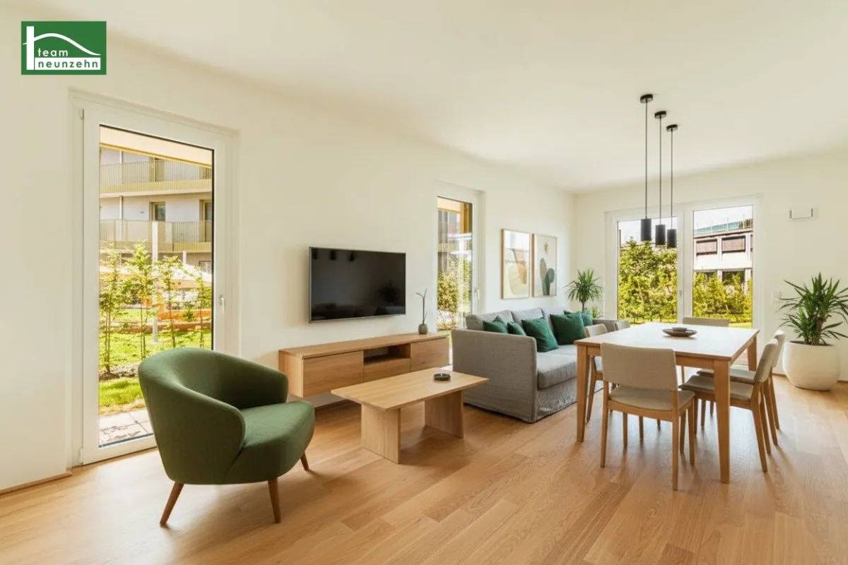 Neubauprojekt im Niedrig-Energie-Standard im grünen Hirschfeld – Naturnah wohnen - Provisionsfrei! - Bild 1