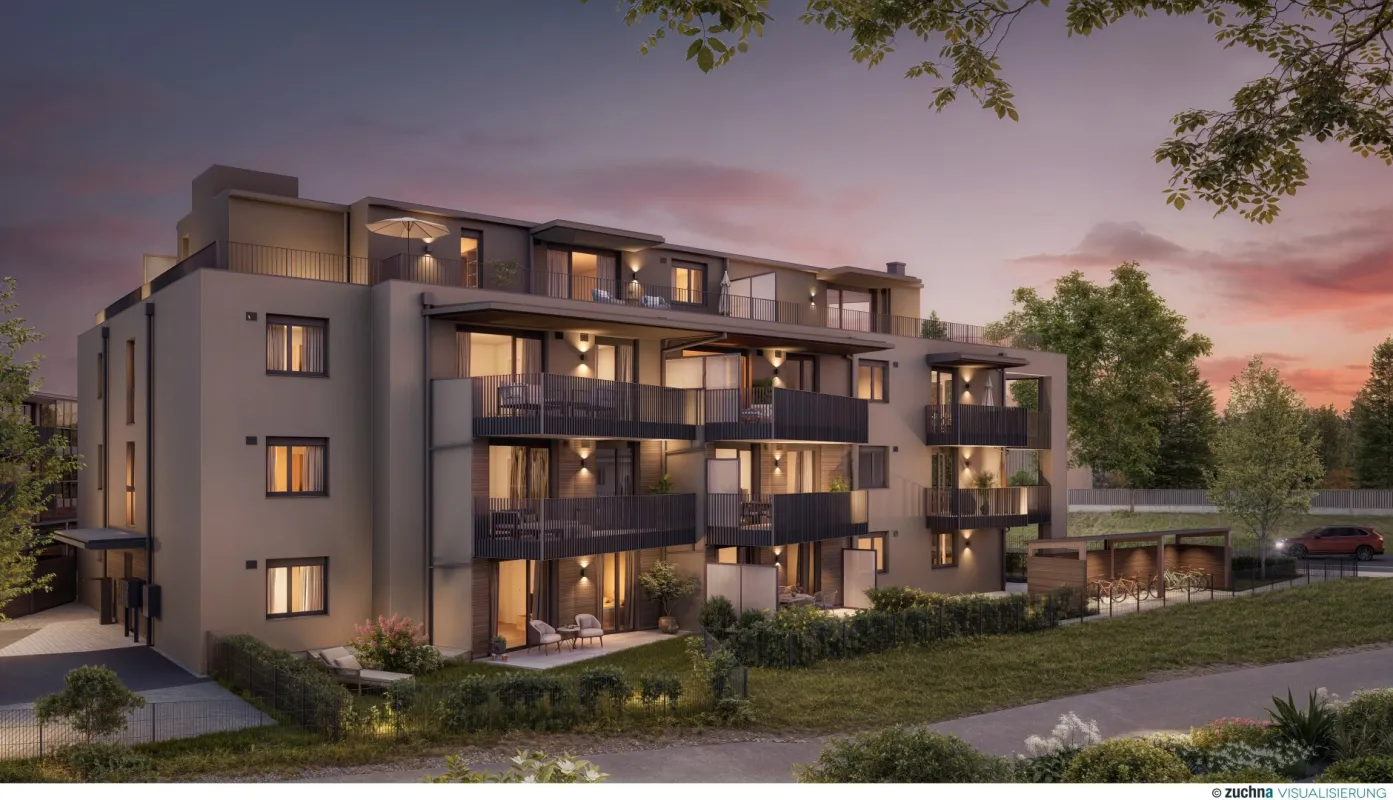 3 Zimmer Wohnung mit sonnigem Balkon in Bürmoos - Bild 1