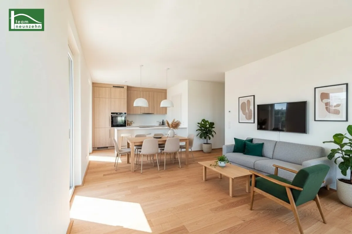 Neubauprojekt im Niedrig-Energie-Standard im grünen Hirschfeld – Naturnah wohnen - Provisionsfrei! - Bild 1