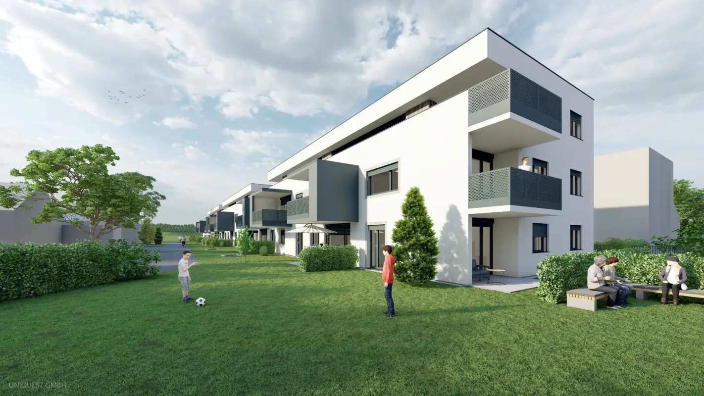 2-Zimmer-Dachgeschosswohnung mit großer Terrasse in Dornbirn | Erstbezug Anfang 2027 | Rautenweg - Bild 1