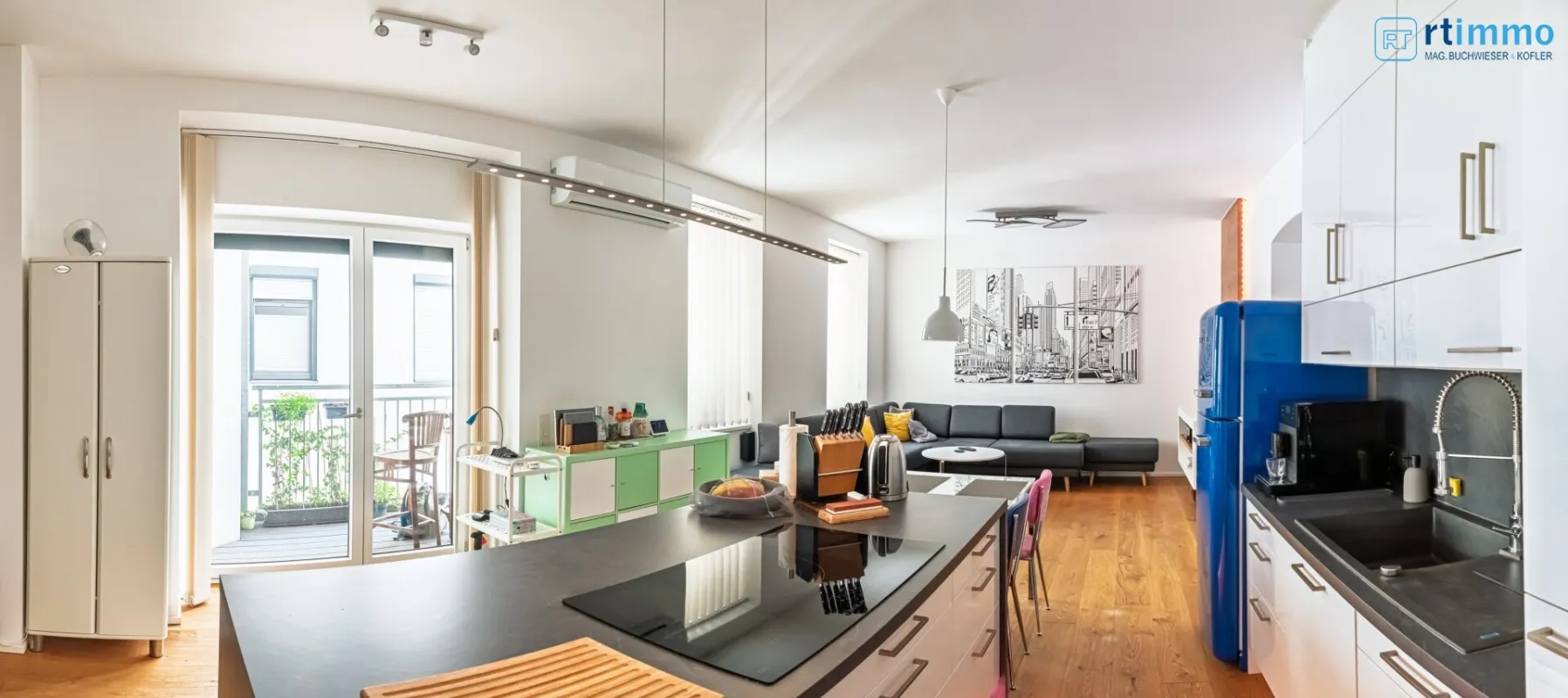 LIFESTYLE TRIFFT DESIGN - KLIMATISIERTE 4-ZIMMER WOHNUNG NÄHE DONAU & U-BAHN - Bild 1