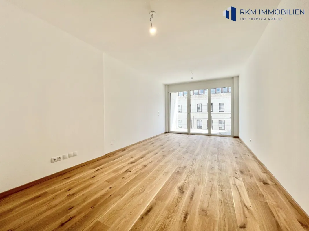 Moderne 1-Zimmer-Wohnung mit Loggia in 1150 Wien – Erstbezug - Bild 1