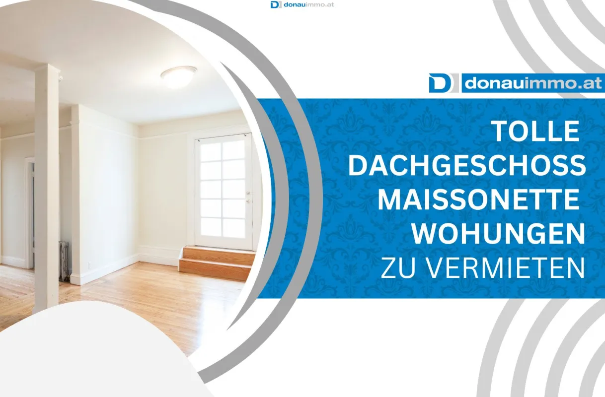 2-Zimmer-Dachgeschoßmaisonette in ruhiger Top Lage mit West-Balkon und Lift - zentrumsnah DG Top 7 - Bild 1