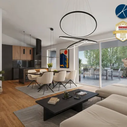 🌻🌼🌺Gartenwohnung mit 343m² Außenbereichen (Top 2) - Neubauprojekt am Kremser Steindl - Bild 2