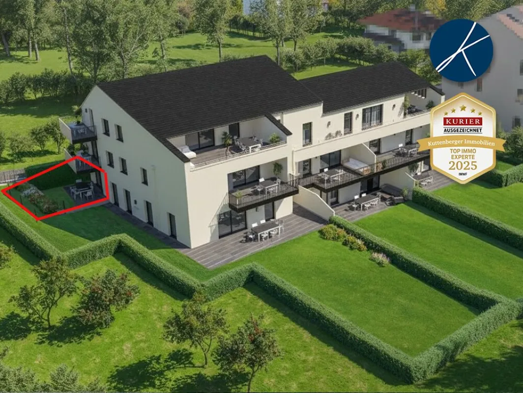 Gemütliche Wohnung mit kleinem Garten & Terrasse (Top 3) - Neubauprojekt am Kremser Steindl - Bild 1