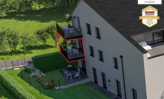 Erstklassige Balkonwohnung mit Blick in´s Grüne (Top 7) - Projekt "KraWe" Am Steindl