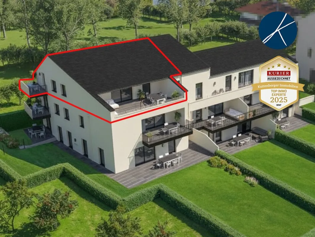 Großzügige Dachgeschoßwohnung mit Terrasse & Balkon (Top 10) - Neubauprojekt am Kremser Steindl - Bild 1
