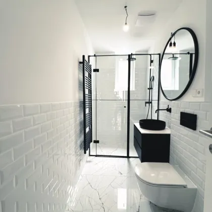 Erstbezug nach Sanierung! 3 Zimmer-Wohnung mit hofseitiger Terrasse mit Grünblick! Beste Gersthofer Lage! - Bild 3