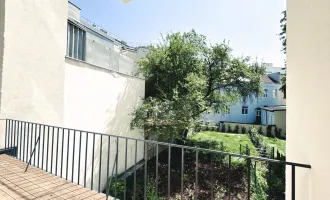 Frisch sanierte 3-Zimmer-Wohnung mit hofseitiger Terrasse mit Grünblick! WG-geeignet!