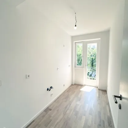 Wohnung mit hofseitigem Balkon mit Grünblick und  103m² GARTEN! 3-Zimmer & WG-geeignet! - Bild 2