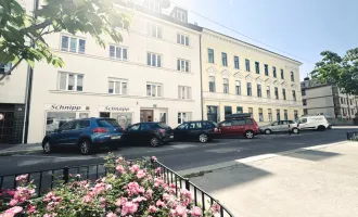 Wohnung mit hofseitigem Balkon mit Grünblick und  103m² GARTEN! 3-Zimmer & WG-geeignet!