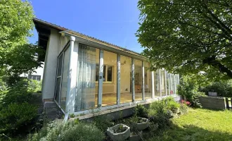 Familienjuwel ideal für 3 mit Naturparadies in Wien-Nähe: Gemütlicher Bungalow zum Wohlfühlen auf zauberhaftem Gartengrundstück