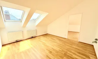 U1 in 5 Minuten erreichbar - Kurzzeitvermietung möglich - Lift im Haus - Zusammenlegung von Wohnungen möglich - Dachgeschoß Ausblick