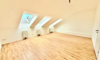U1 in 5 Minuten erreichbar - Kurzzeitvermietung möglich - Lift im Haus - Zusammenlegung von Wohnungen möglich - Dachgeschoß Ausblick