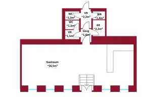 U1 in 5 Minuten erreichbar - Kurzzeitvermietung möglich - Lift im Haus - Zusammenlegung von Wohnungen möglich - Dachgeschoß Ausblick